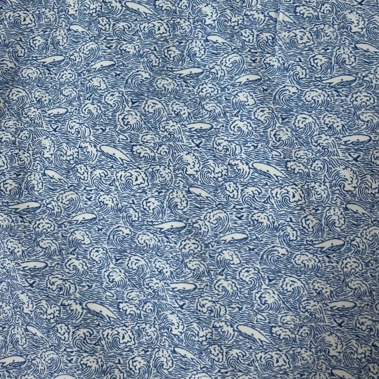 Fat Dad Golf Co. Whales & Waves Polo