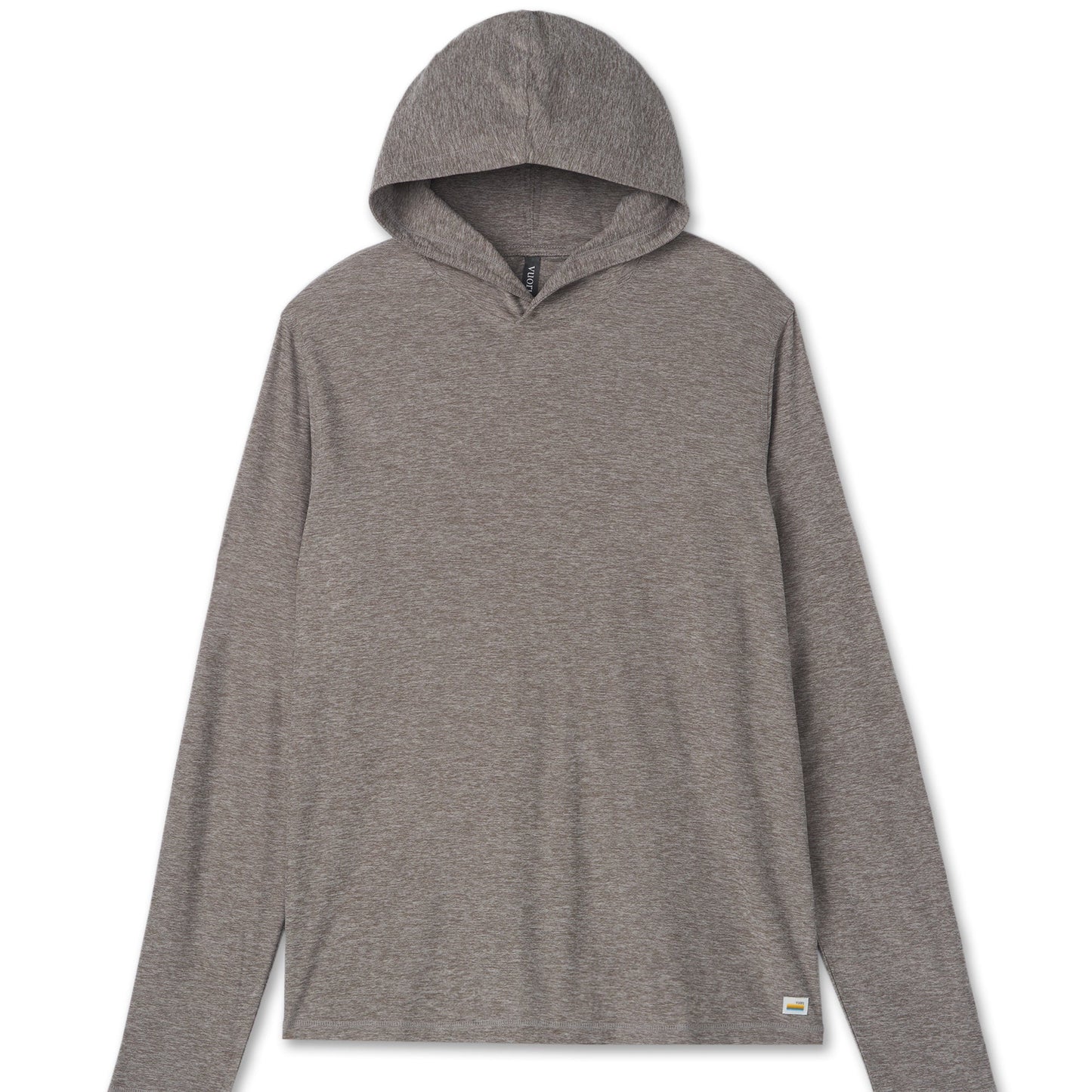 Vuori Heather Grey Strato Tech Hoodie