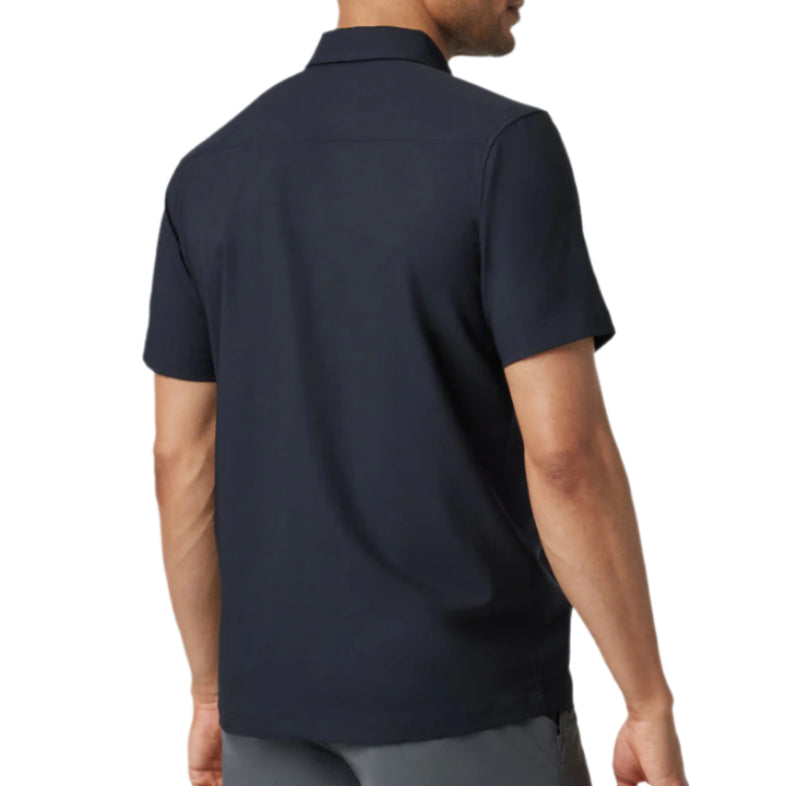 Vuori Black Manhattan Button Down