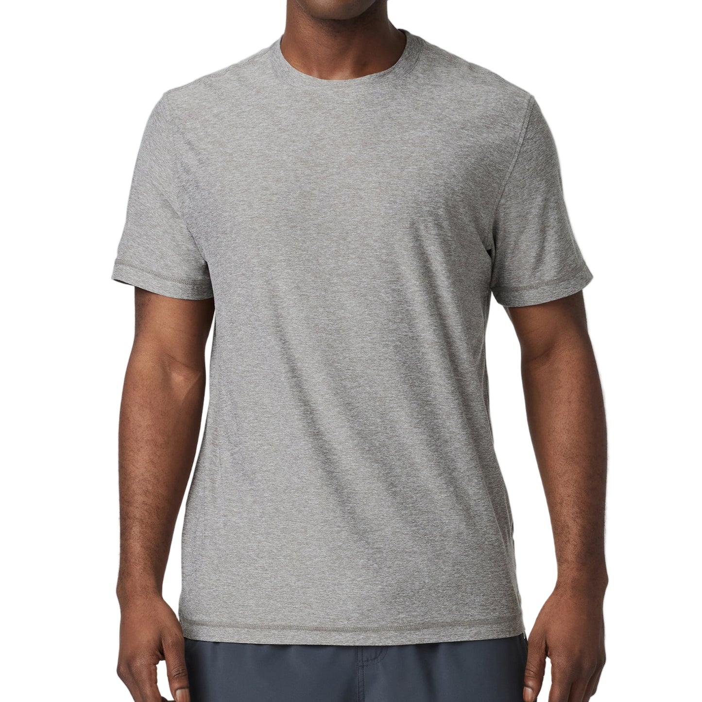 Vuori Heather Grey Strato Tech Tee