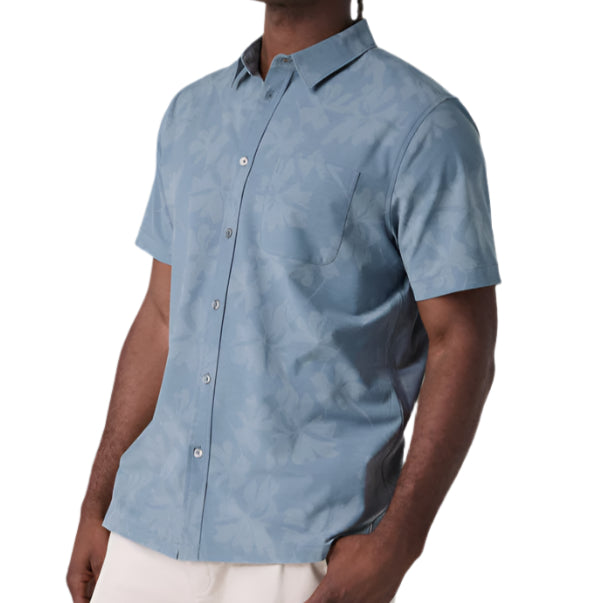 Vuori Dusty Blue Bridge Button Down