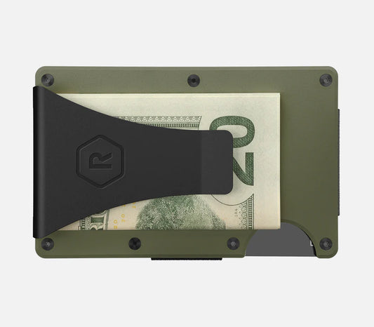 The Ridge Wallet with Money Clip-TITANIUM