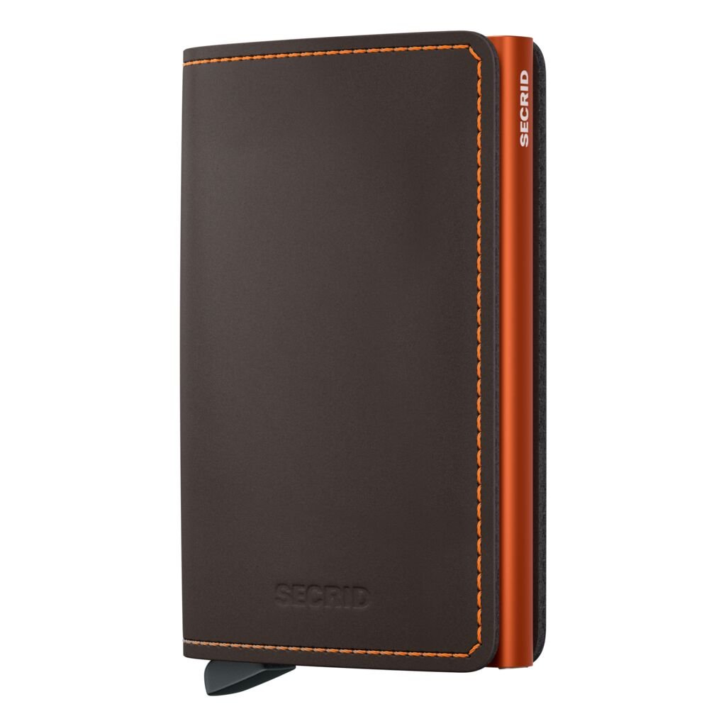 Secrid Truffle & Orange Slimwallet