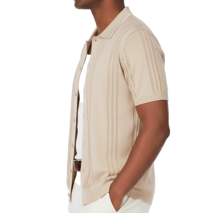 Hawk's Bay Textured Button Up Shirt