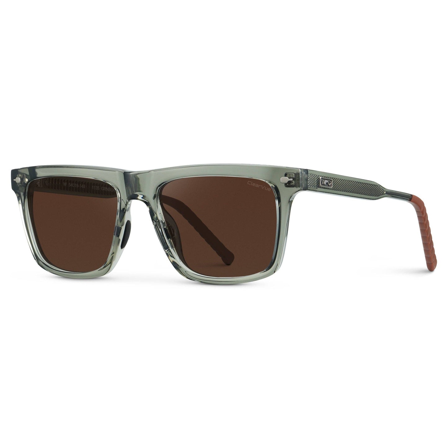 WMP Hart Rectangular Sport Sunglasses