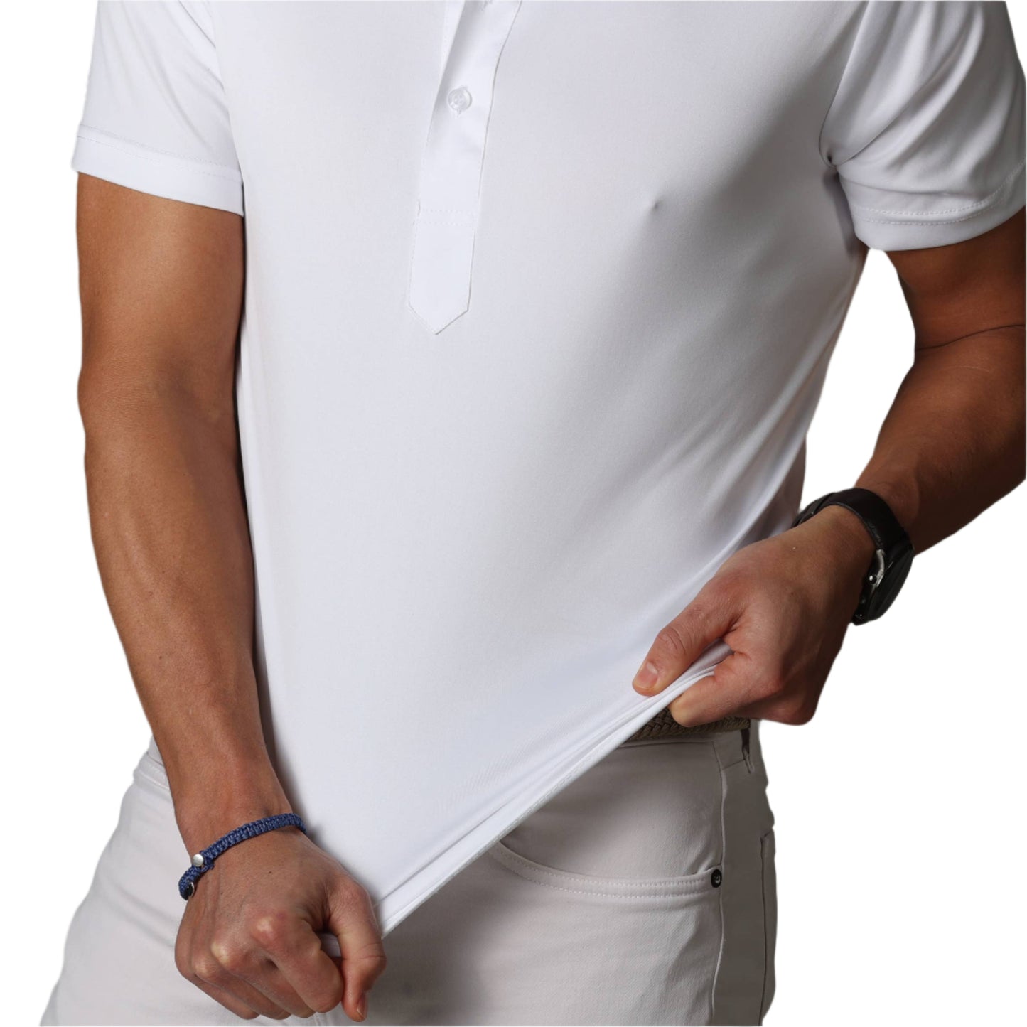 Collars & Co. White Polo