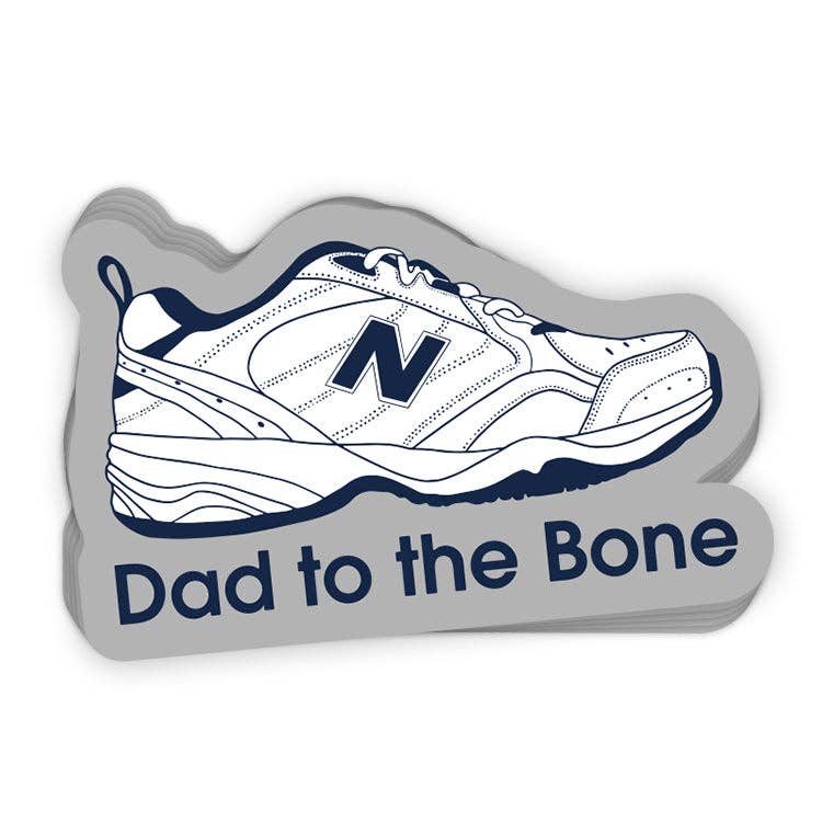 Dad to the Bone Sticker