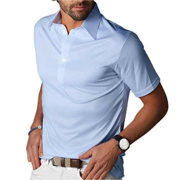 Collars & Co. Sky Blue Polo