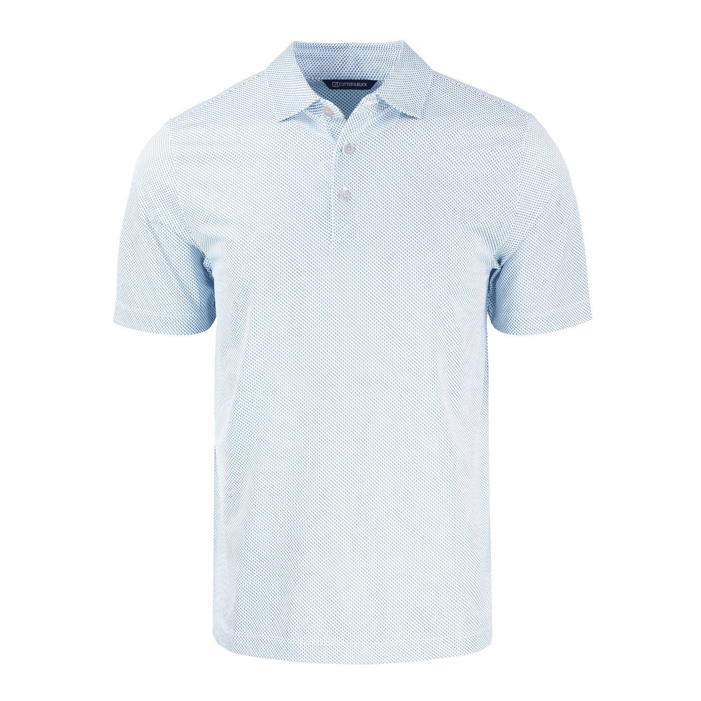 Cutter & Buck White/Atlas Pike Eco Polo