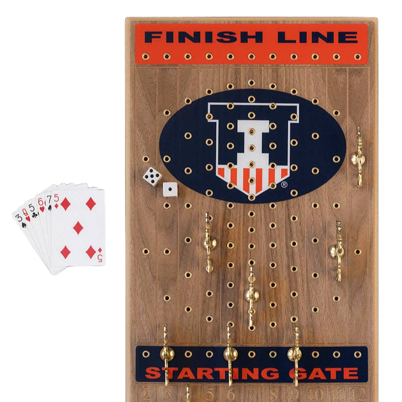 University of Illinois Walnut Horseracing Game