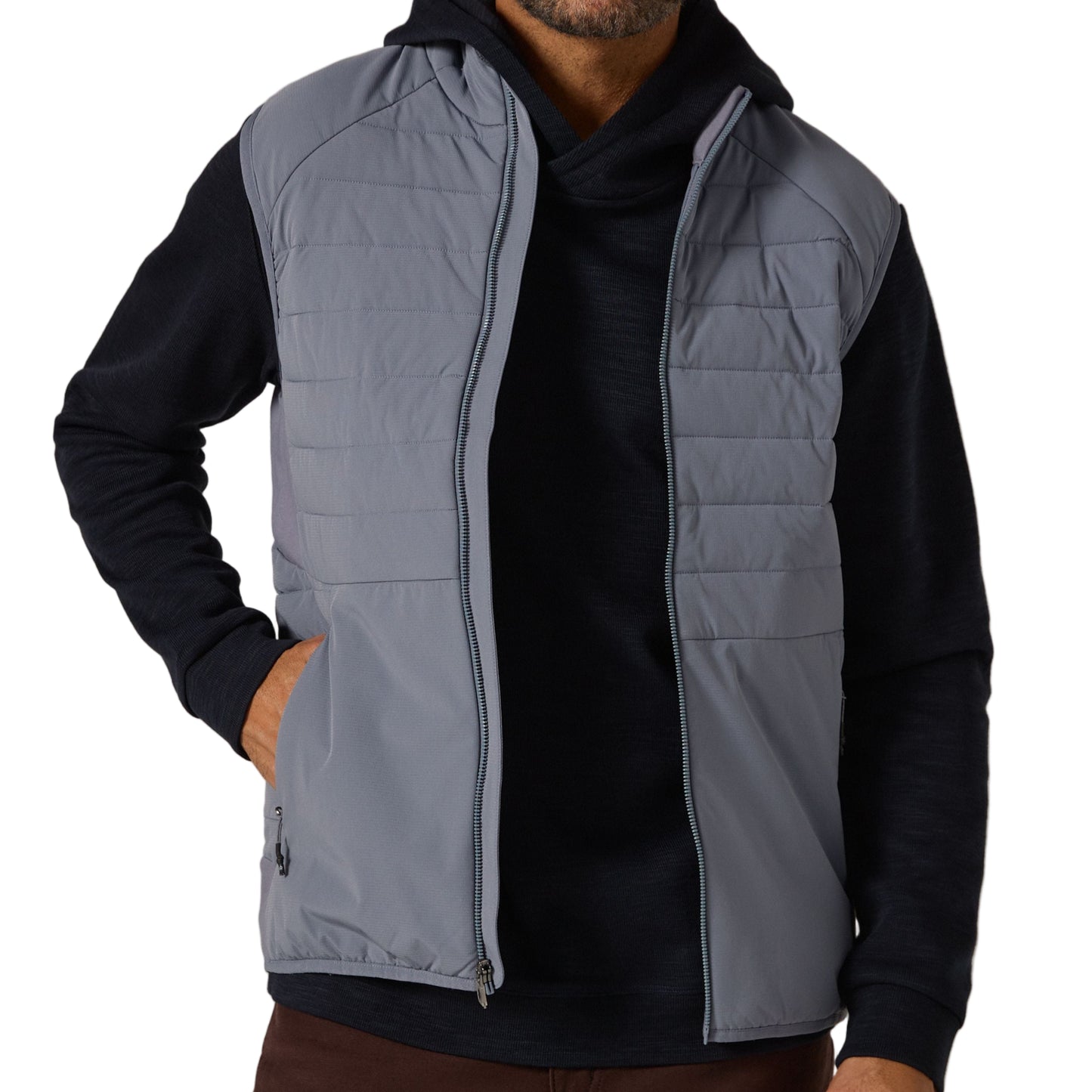 7 Diamonds Blue Atlas Vest