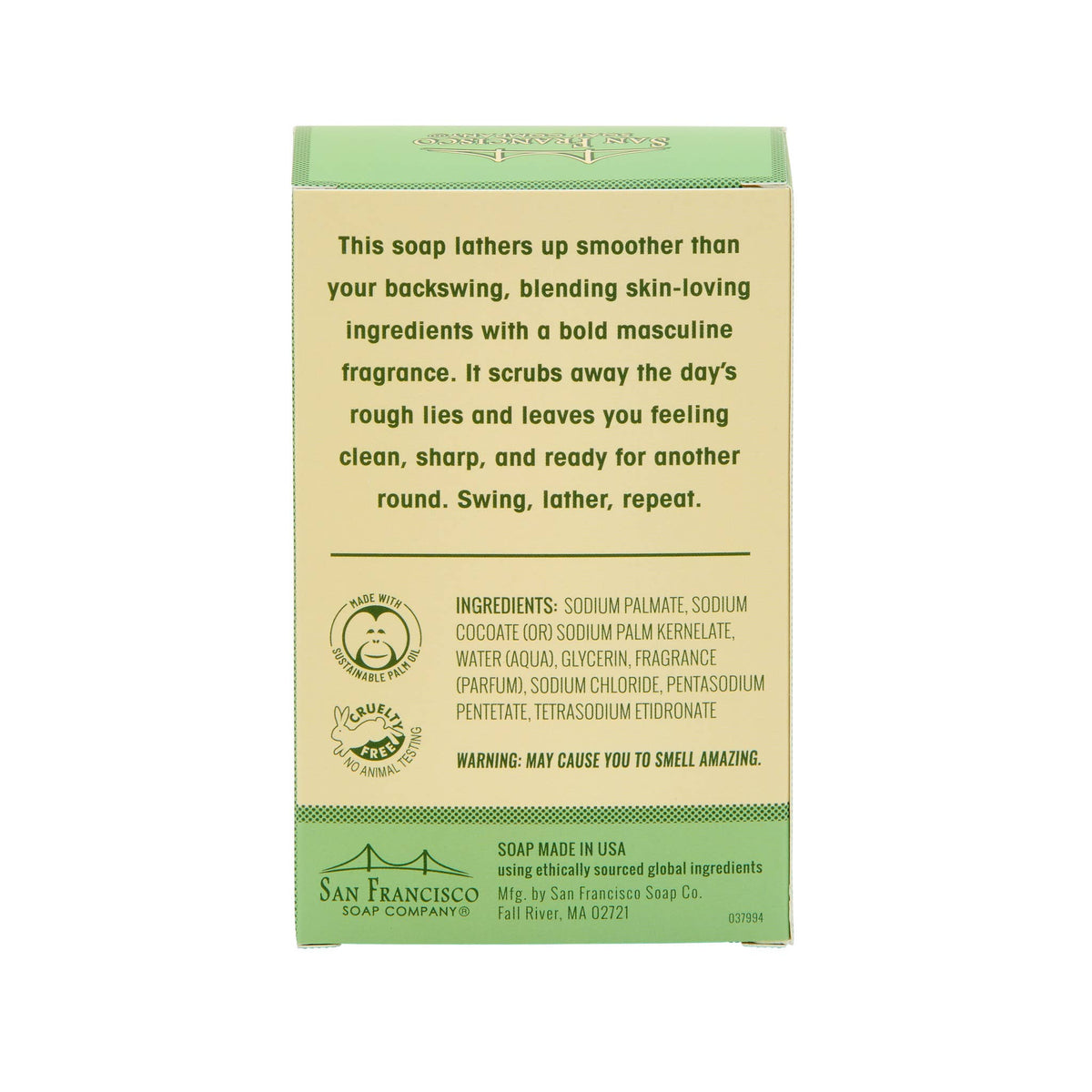 "I'd Rather Be Golfing" Fresh Pinewood Bar Soap