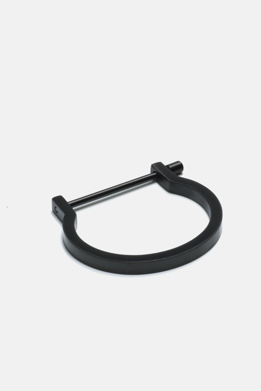 Black Screw Cuff Bracelet