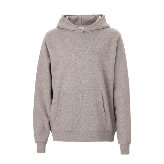 The Crafted Stag Heather Grey Hoodie