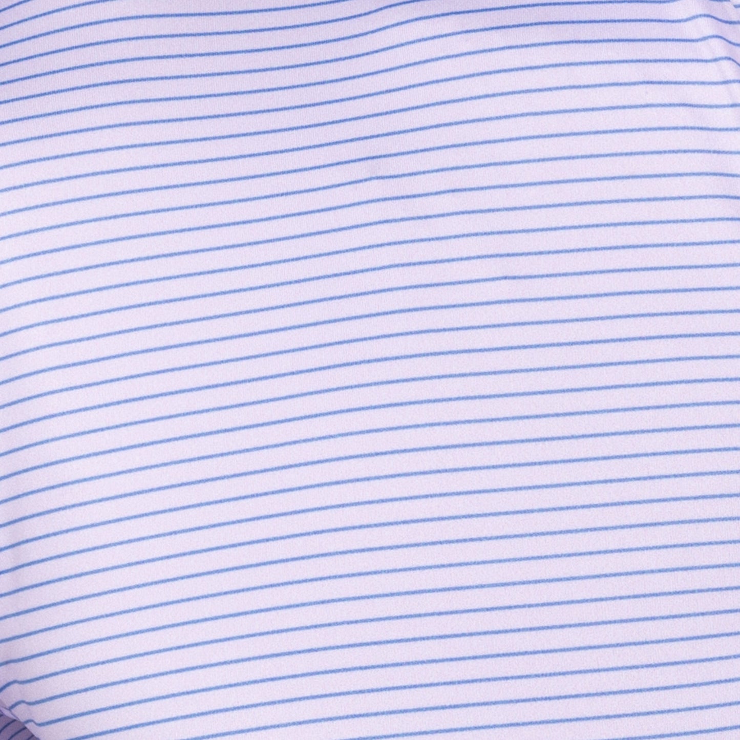 Collars & Co. Mackenzie Light Pink with Blue Stripe Featherweight Flex Polo