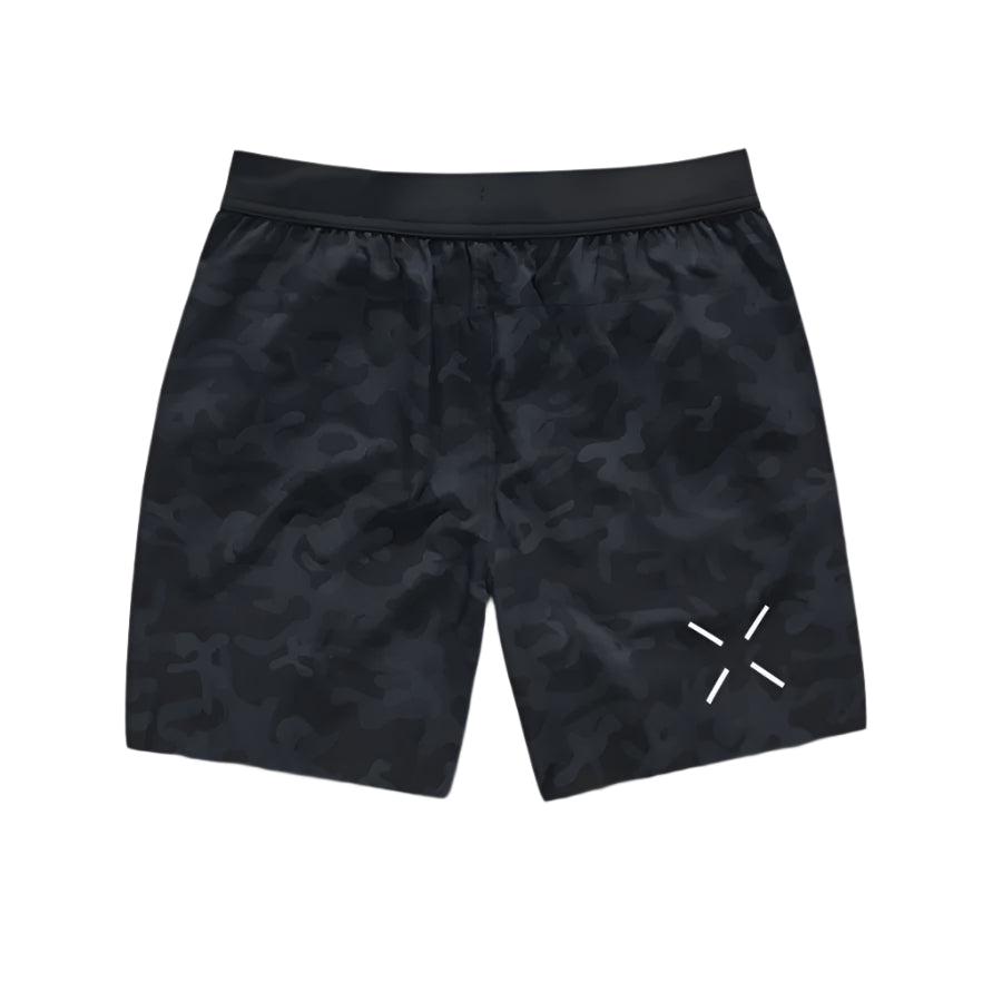 Ten Thousand Black Camo Interval Short