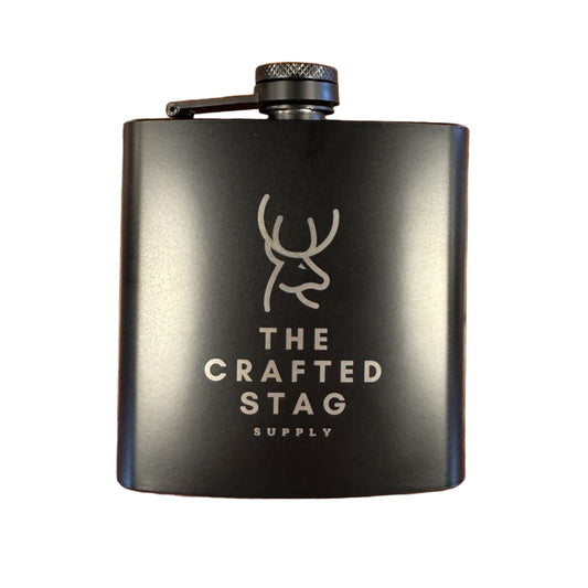 The Crafted Stag Supply Stainless Steel Flask