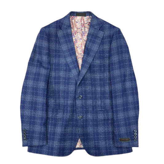 The Crafted Stag Navy Stripe Sport Coat