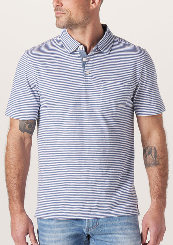 The Normal Brand Vintage Slub Pocket Polo