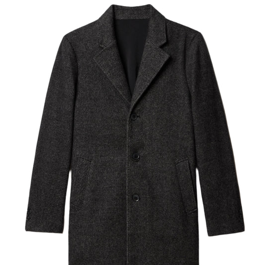 Rhone Black Commuter Topcoat
