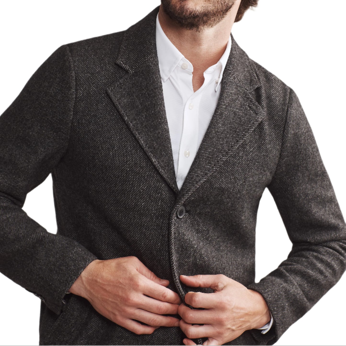 Rhone Black Commuter Topcoat