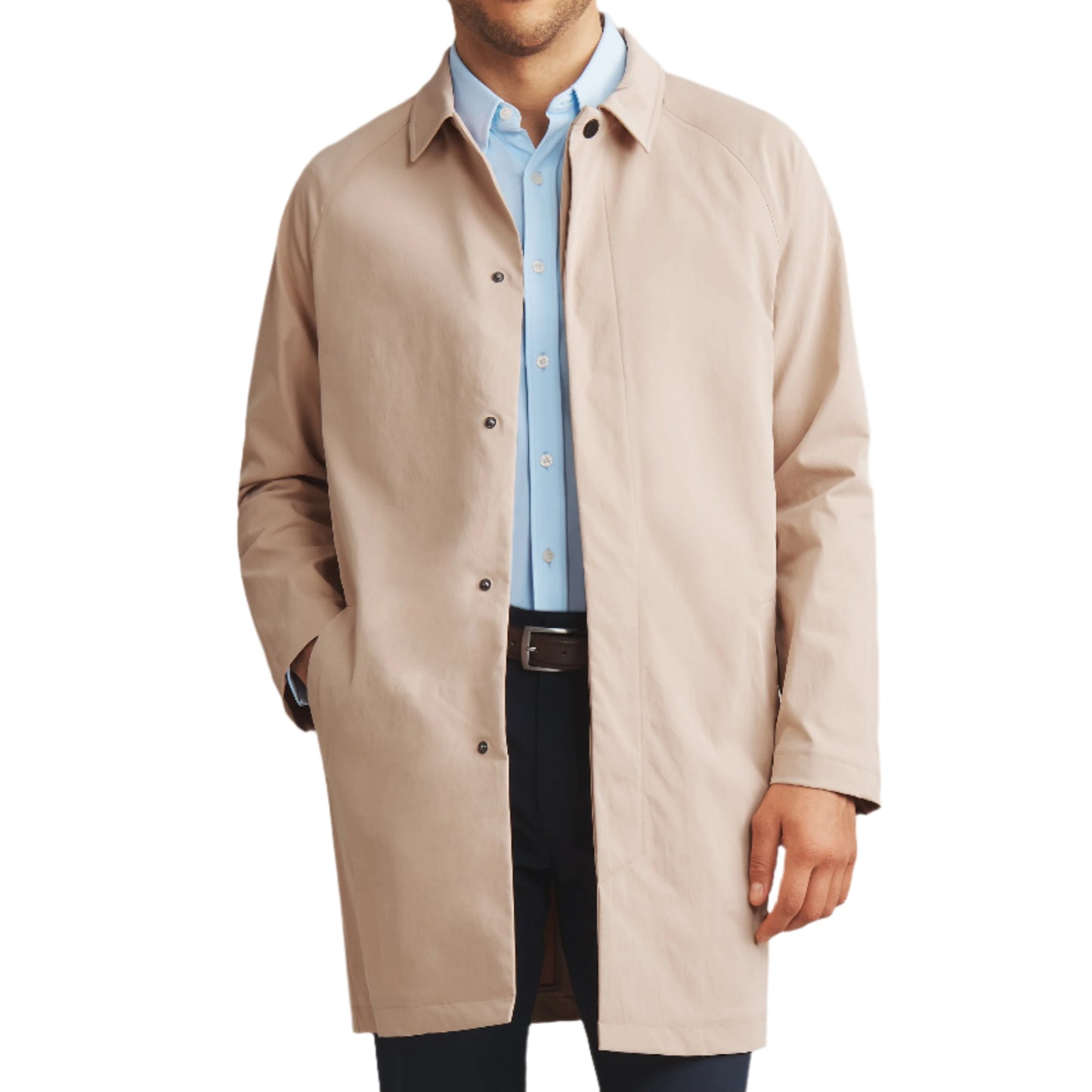 Rhone Camel Aux Mac Coat
