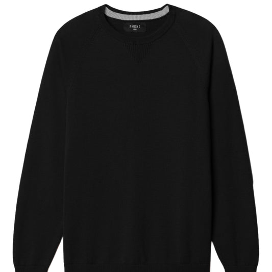 Rhone Black Dubliner Crewneck Sweater
