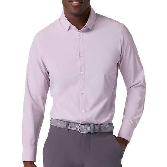 Mizzen+Main Lavender Leeward Long Sleeve Shirt