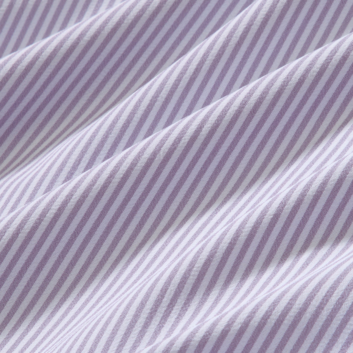 Mizzen+Main Purple Dusk Banker Stripe Leeward Long Sleeve Shirt