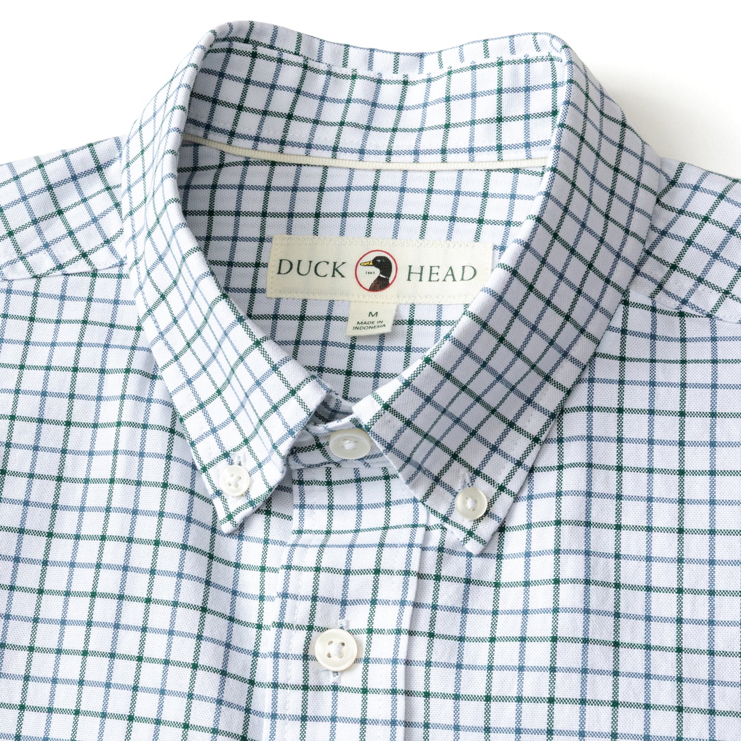 Duck Head Forest Green Cotton Oxford Sport Shirt