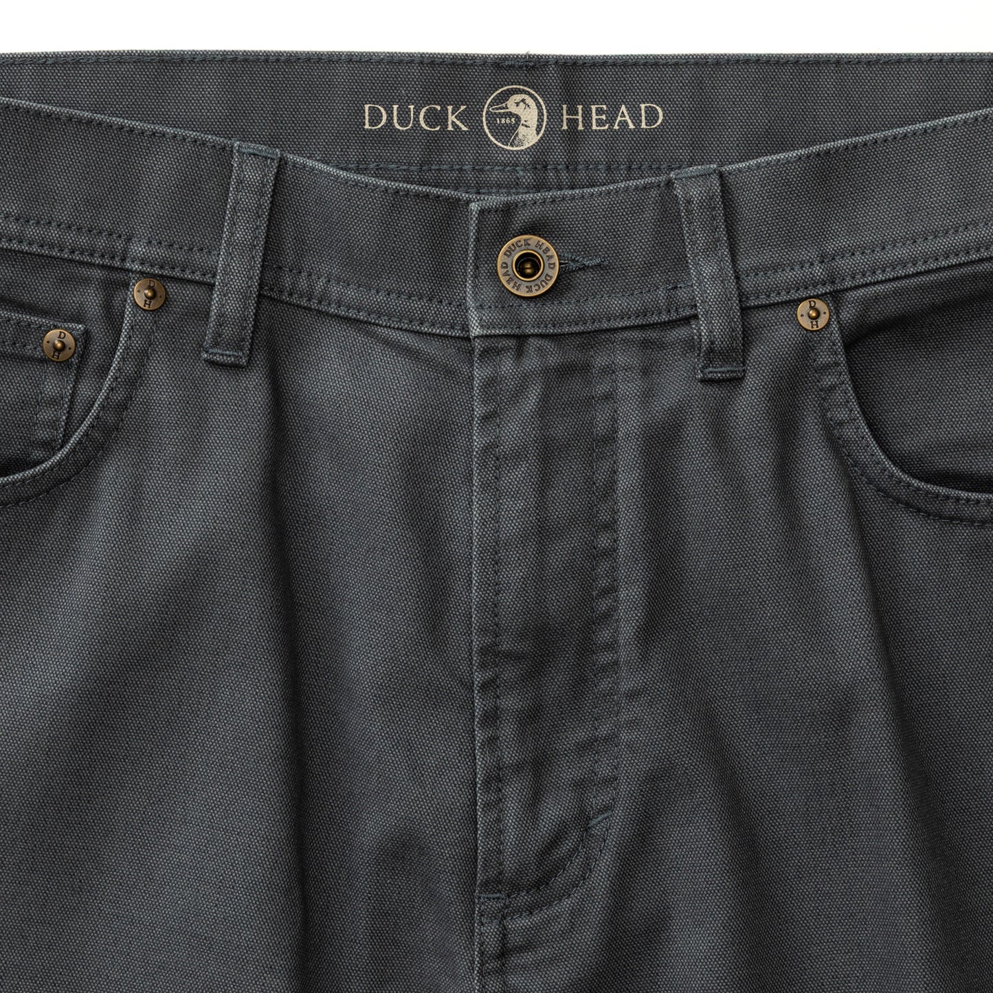 Duck Head Navy Field Canvas 5 Pocket Pant