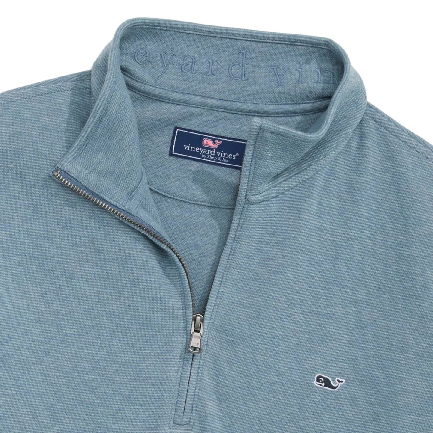 Vineyard Vines Blue Mirage Saltwater Quarter Zip