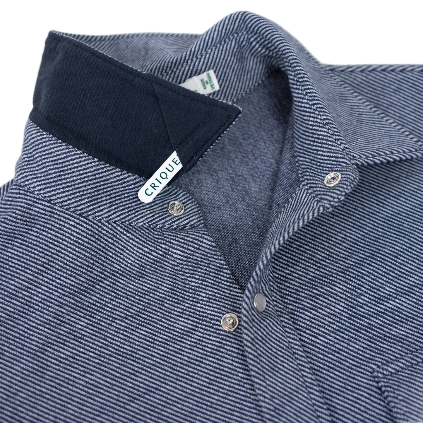 Criquet Navy Chill Knit Long Sleeve Shirt