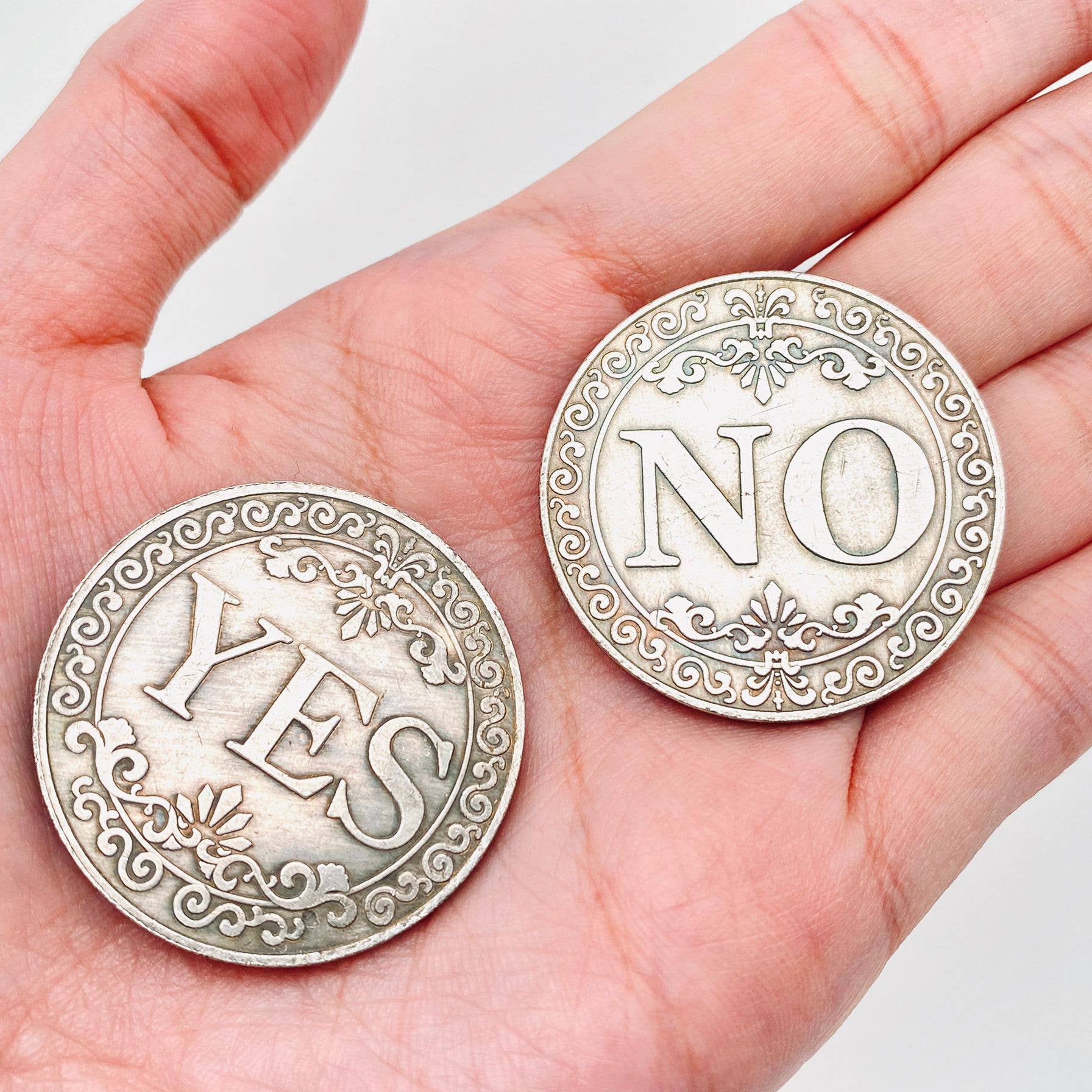 YES/NO Game Decision Coin Collection Commemorative Coins The Crafted Stag