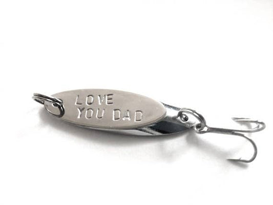 Fishing Lure love you dad - fathers day gift