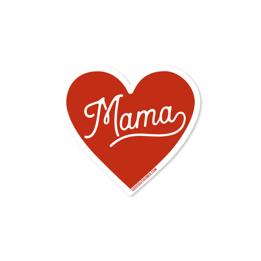 Love Mama Heart Sticker