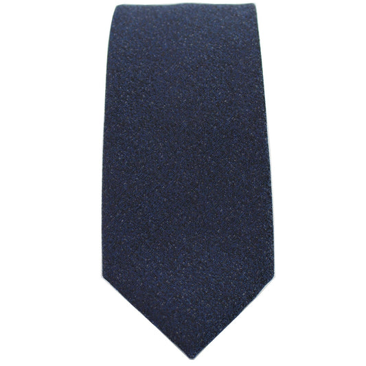 Dark Navy Textured Tie
