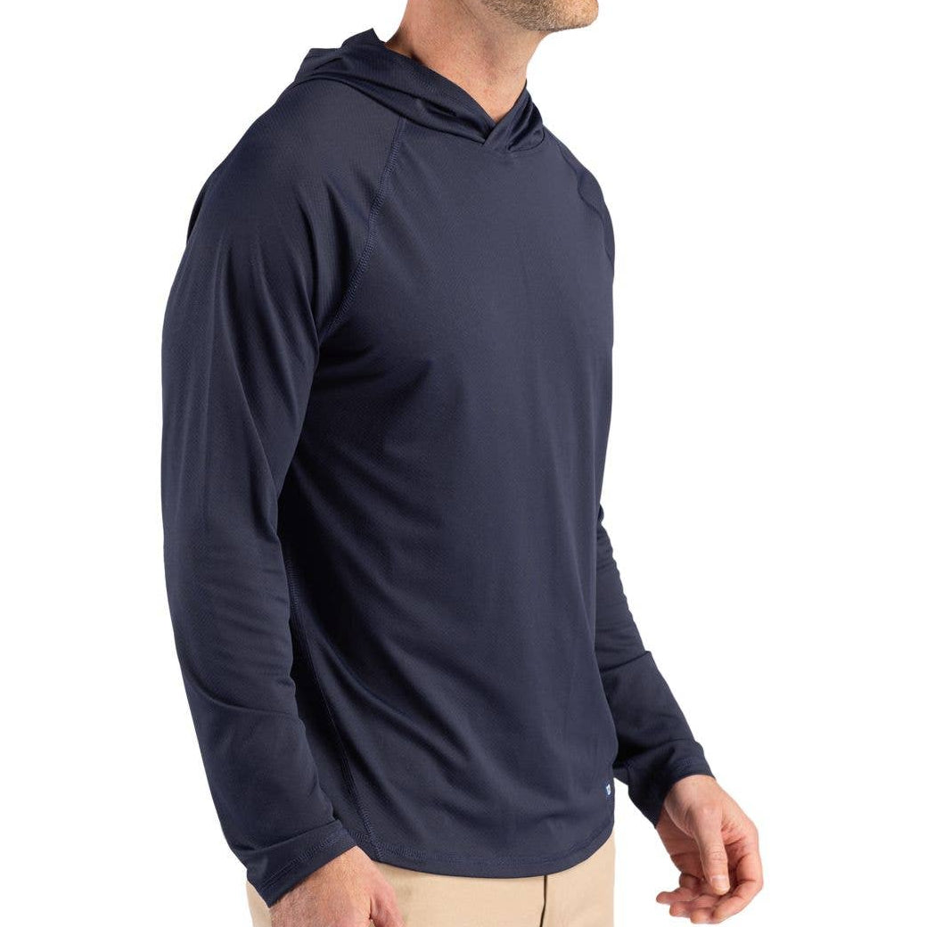 Cutter & Buck Navy Prospect Epic Confidence Hooded Pullover