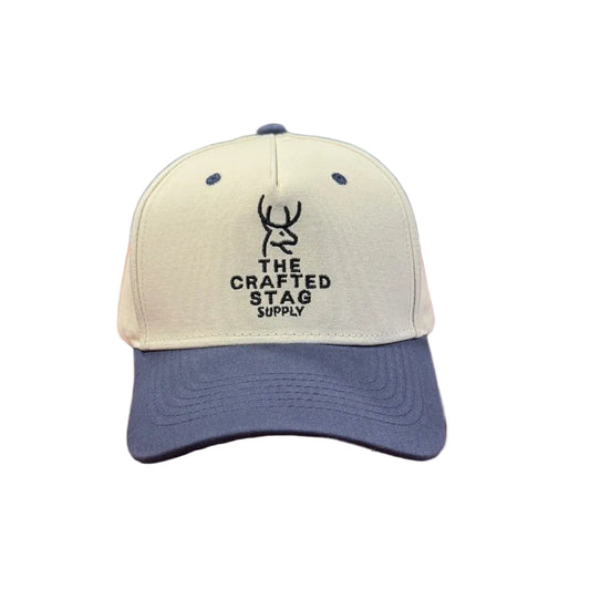The Crafted Stag Supply Cream and Navy Hat