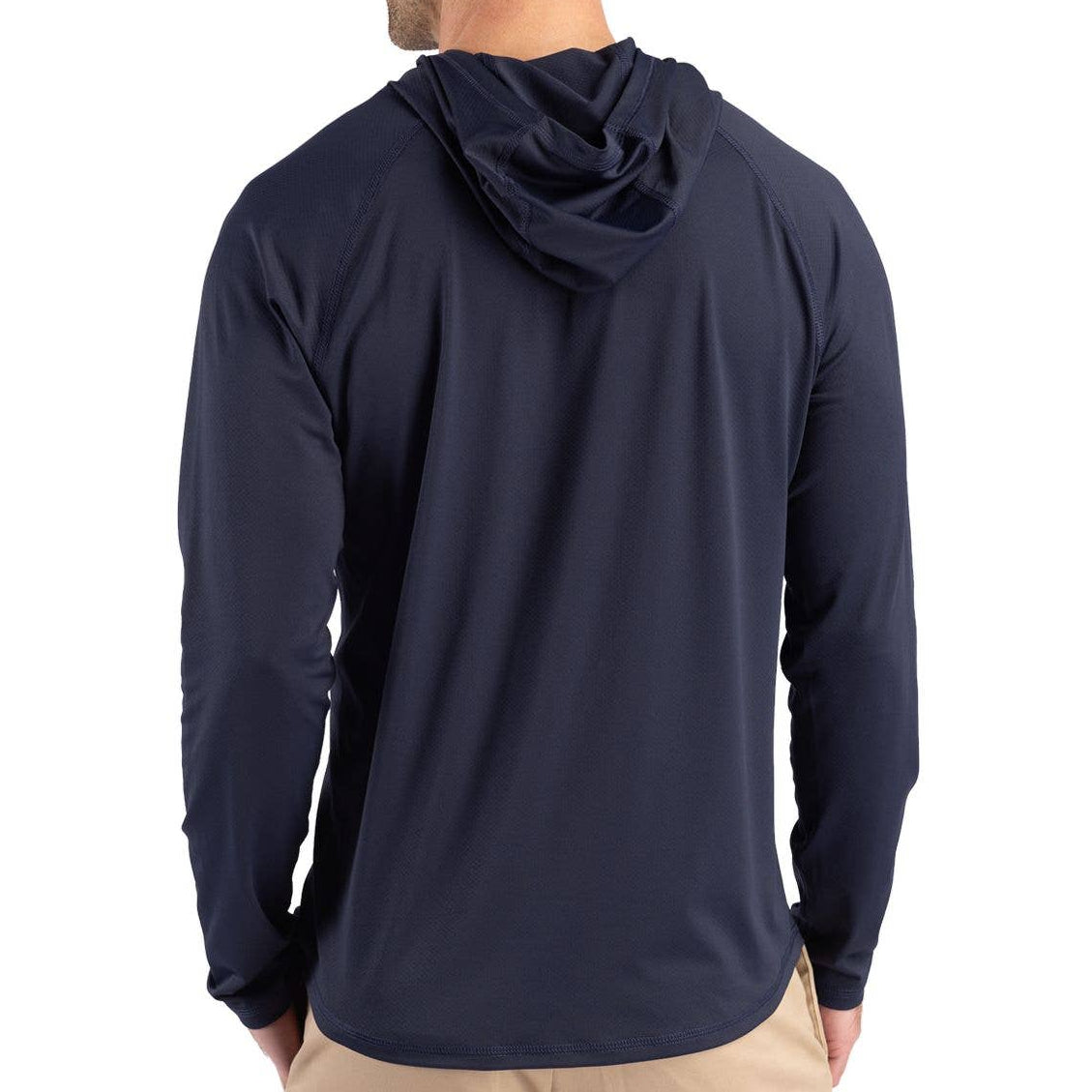 Cutter & Buck Navy Prospect Epic Confidence Hooded Pullover
