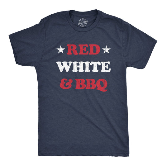 Red White And BBQ Tee