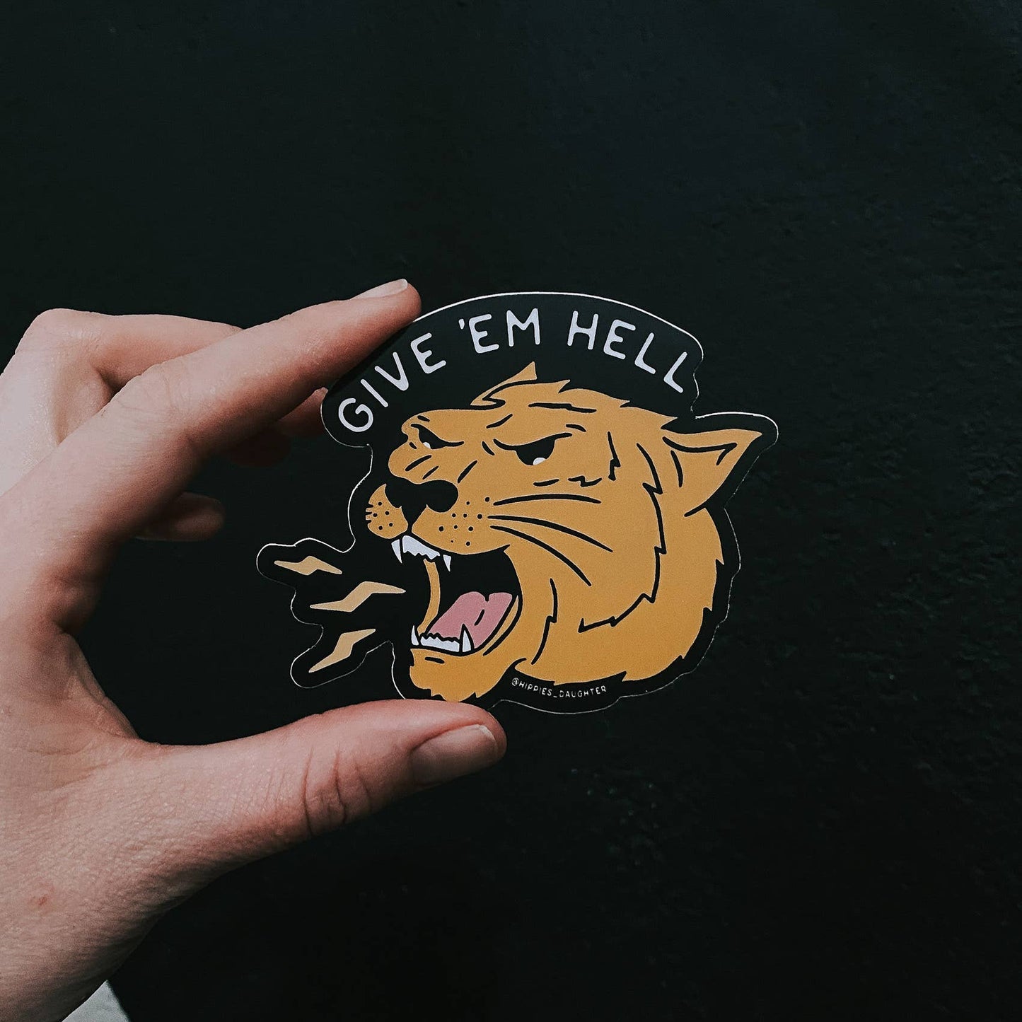 Give ‘Em Hell Sticker