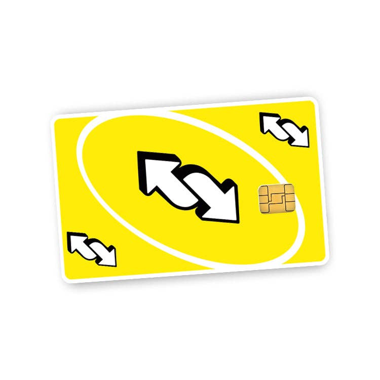 Uno Reverse Credit Card Skin