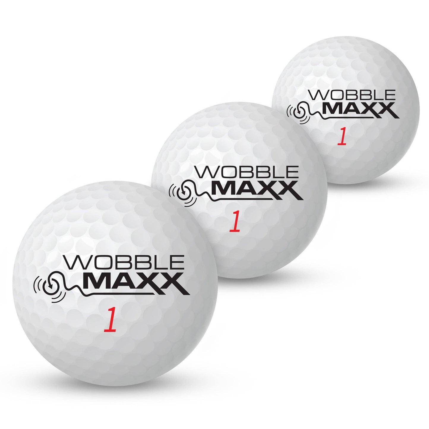 Wobble MAXX Unputtable Golf Balls