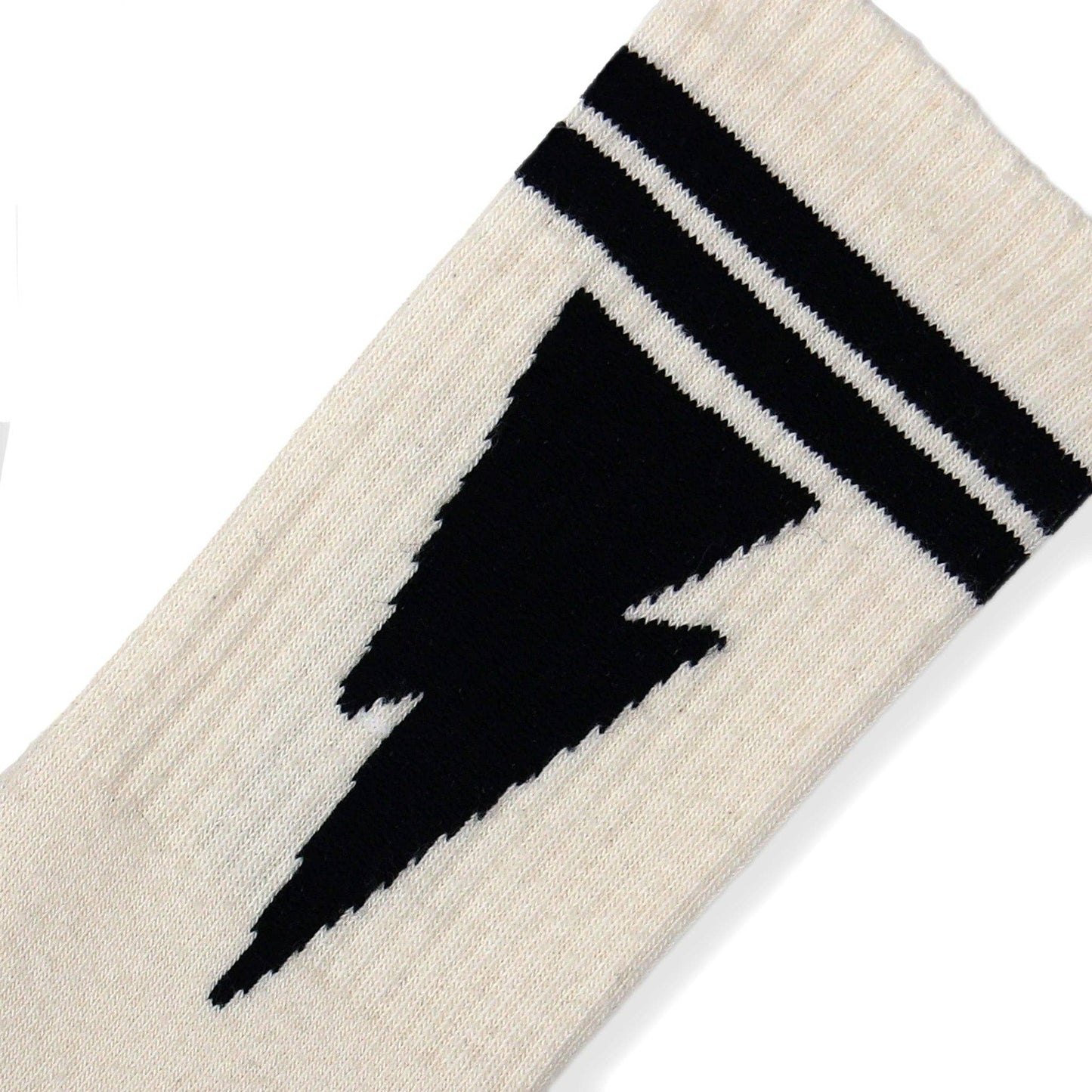 SOCCO Naturals | Mike Vallely Lightning Bolt Socks | Black S