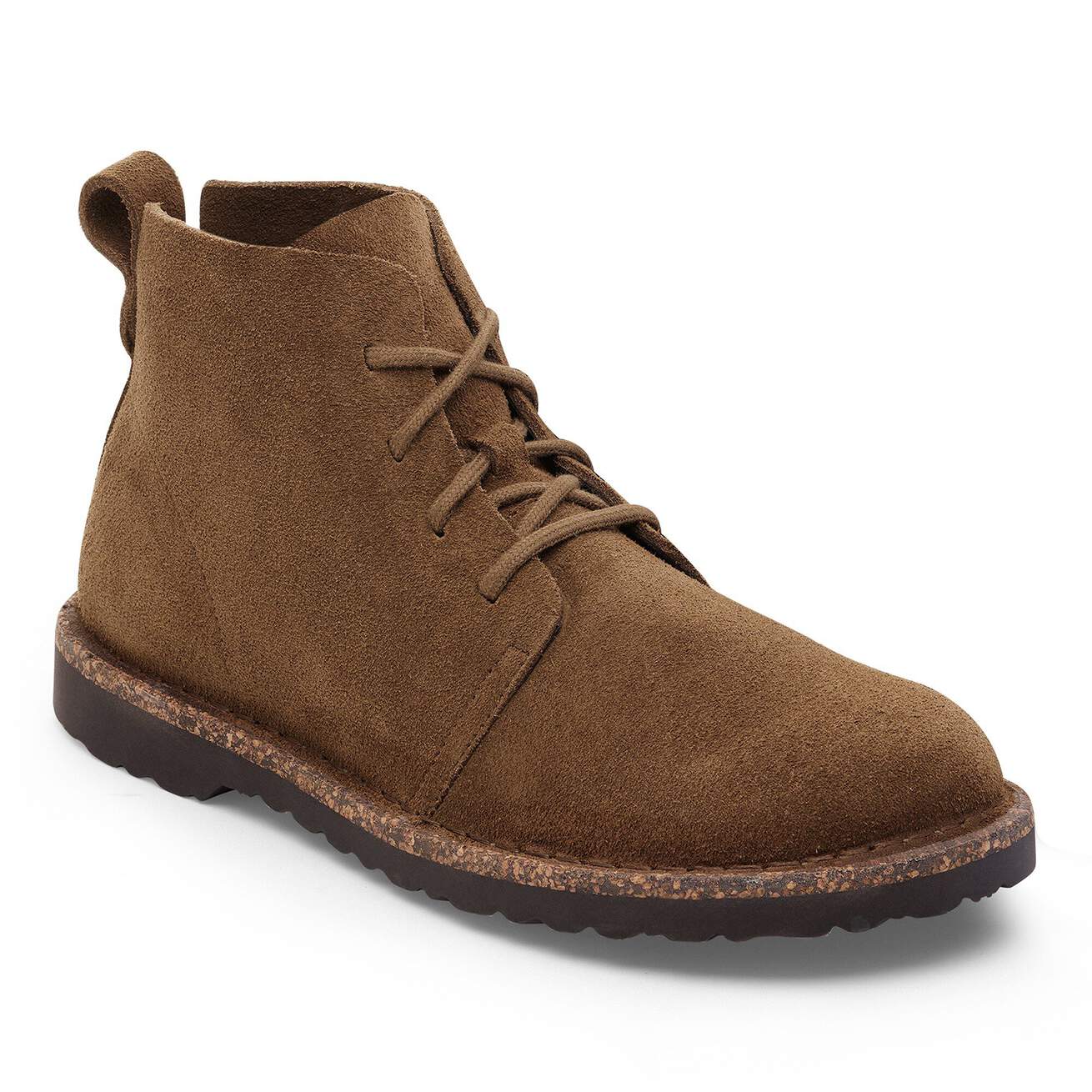 Birkenstock Dark Tea Uppsala Mid Suede Shoe