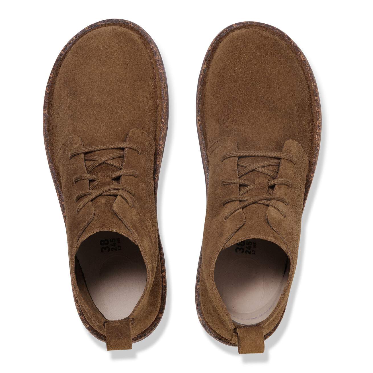 Birkenstock Dark Tea Uppsala Mid Suede Shoe