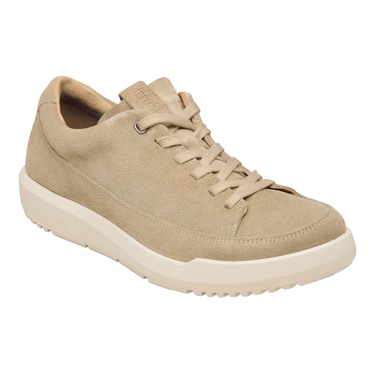 Birkenstock Taupe Melbourne Suede Leather Shoe