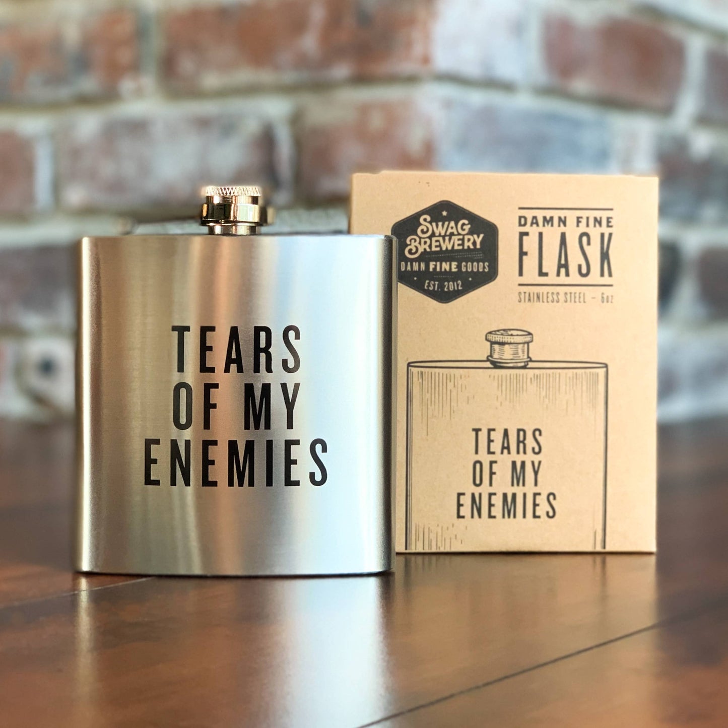 Tears of My Enemies Flask