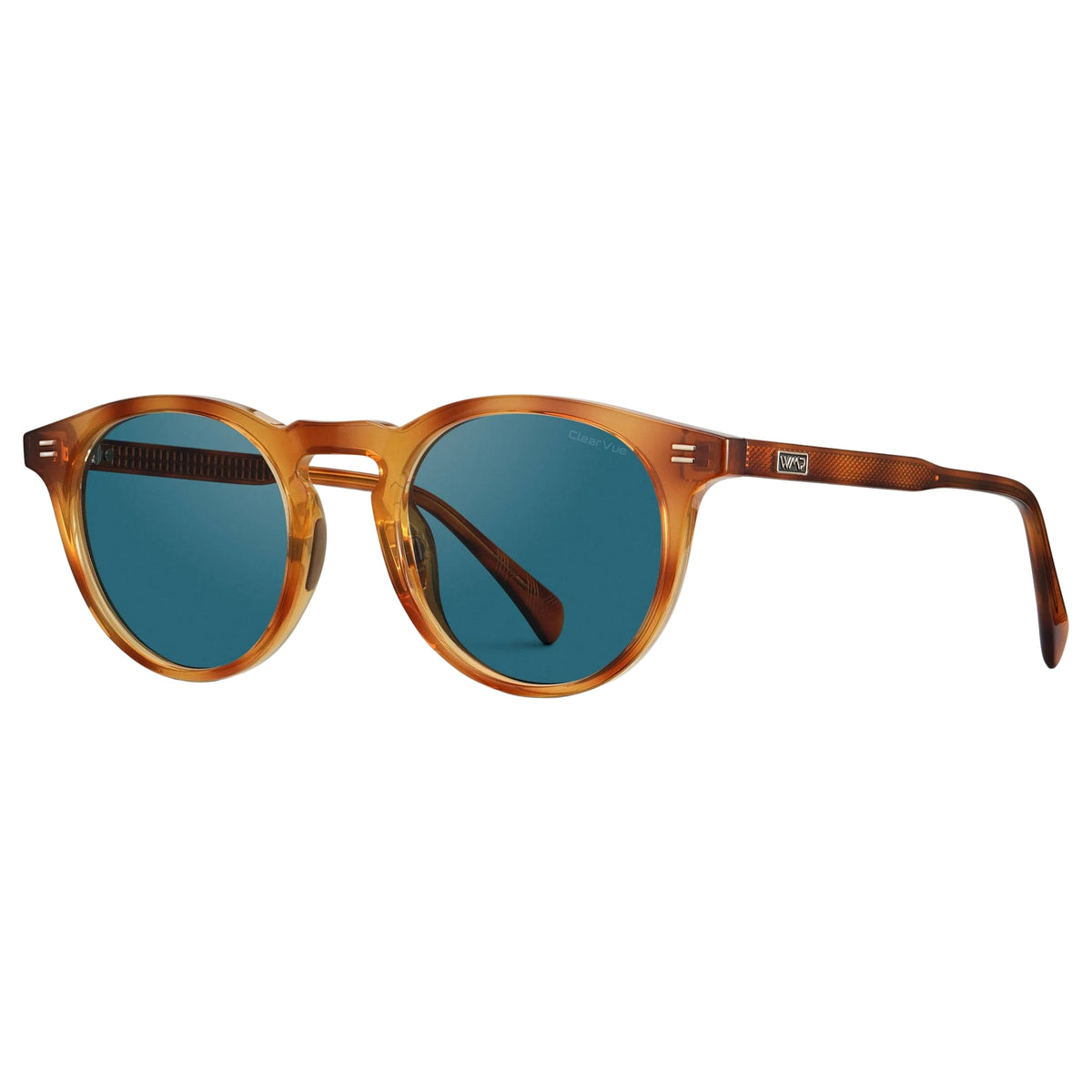 WMP Caddie Classic Round Polarized Golf Sunglasses